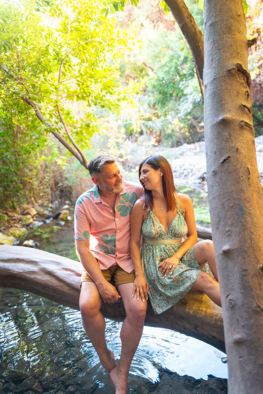 Couple photoshoot in Olympos