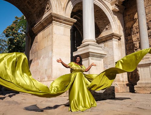 Kemer Flying Dress Photo Session